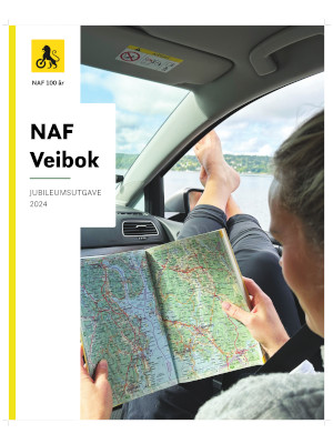 NAF Veibok 2024 i gruppen Produkter / Kartor & Bcker / Atlaser och Reseguider hos Riksfrbundet M Sverige (NAF2024)